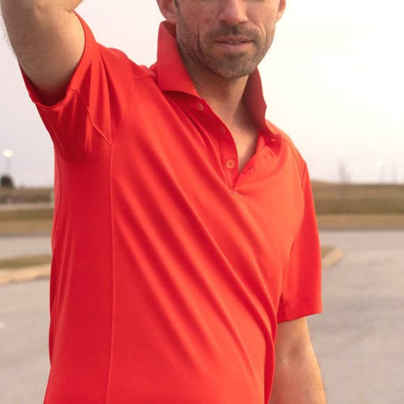 Nike Reddish Pink Vibrant NIKEGOLF Tour Performance Polo: Shirt Size Small - Picture 6 of 7